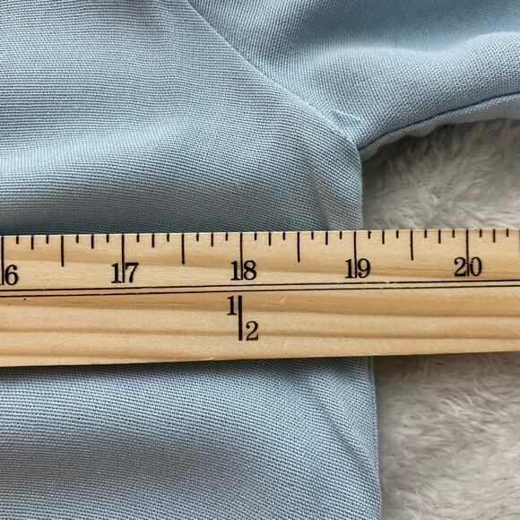 Blue Rain Boho Embroidered Mini Tunic Dress M Blue Southwestern Coastal Beach - Picture 10 of 12